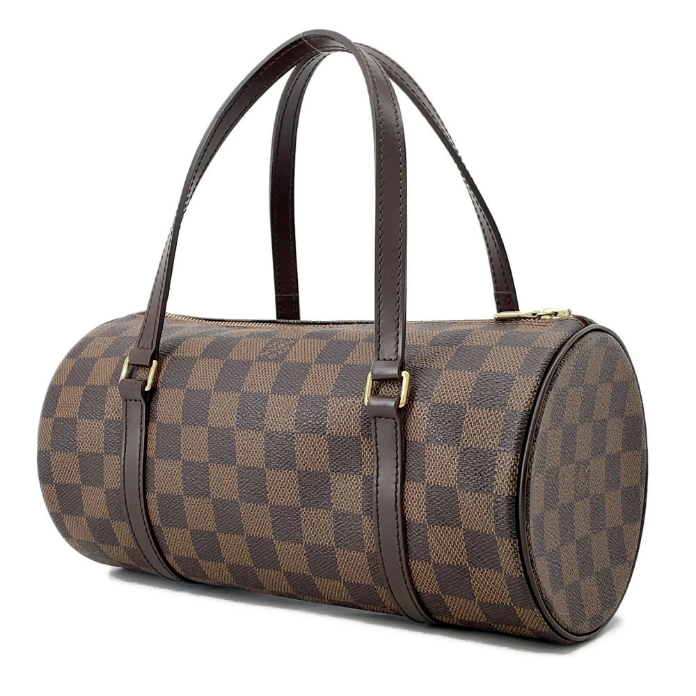 Louis Vuitton Papillon Brown Handbag Ebene Damier